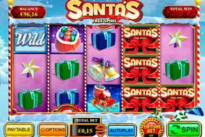 Santa’s Free Spins от компании Inspired Gaming
